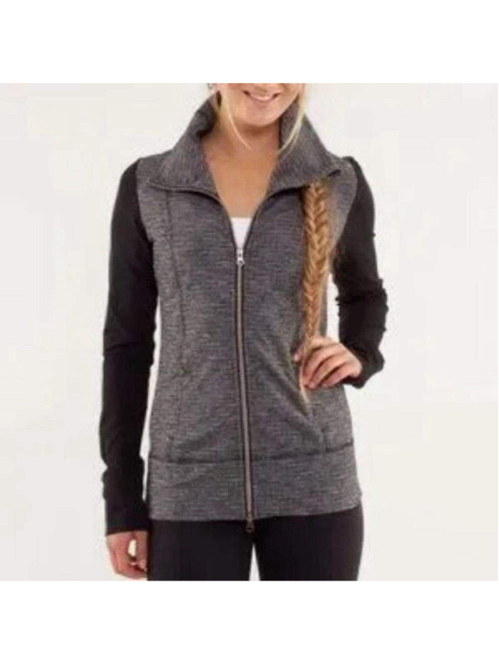 Lululemon Daily Yoga Jacket Coco Pique
Black sz 6